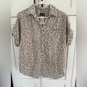 Patagonia Women’s Casual Floral Button Down Shirt - Multicolor
